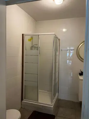 Salle de bains dans l'établissement Chez Mia Paris
