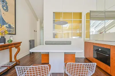 Cuisine ou kitchenette dans l'établissement Beautiful loft - Montmartre