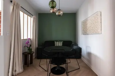 Coin salon dans l'établissement Appartement Aulne - Welkeys