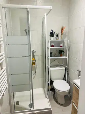 Salle de bains dans l'établissement Paris apertment
