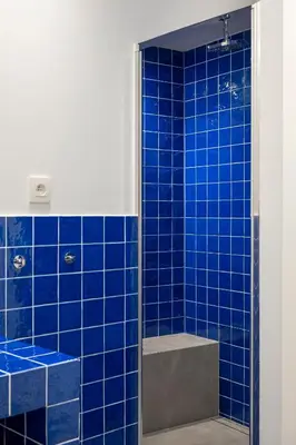 Salle de bains dans l'établissement New Mediterranean-Style T2 -Greater Paris district