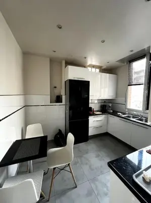 Cuisine ou kitchenette dans l'établissement Auteuil Rolland Garros