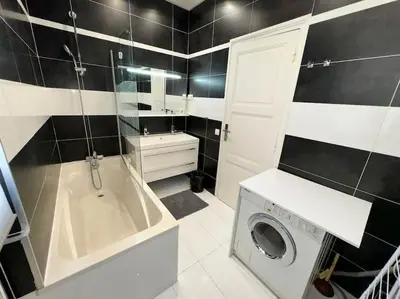 Salle de bains dans l'établissement Auteuil Rolland Garros
