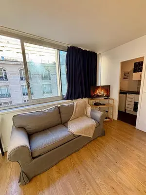 Cuisine ou kitchenette dans l'établissement Appartement des Champs Elysées