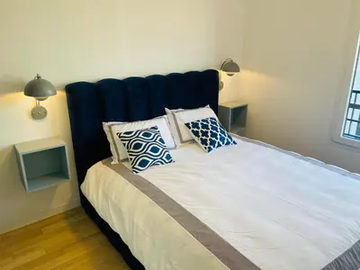 Plan de l'établissement 4P luxe 200m de Paris vue Sacré Cœur