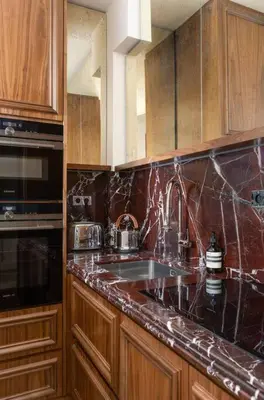 Cuisine ou kitchenette dans l'établissement Porte Maillot - Luxe