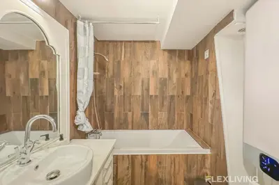 Salle de bains dans l'établissement Flexliving - room - Lune