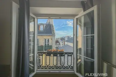 Balcon ou terrasse dans l'établissement Flexliving - room - Lune