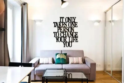 Coin salon dans l'établissement Bluestay 274 - Charmant Appartement à Paris