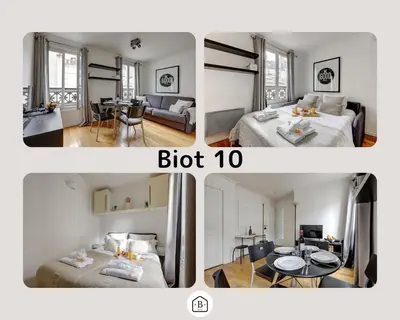 Coin salon dans l'établissement Bluestay 238 - Superbe appartement à Paris