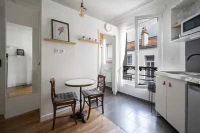 Cuisine ou kitchenette dans l'établissement Studio Ginoux - Welkeys