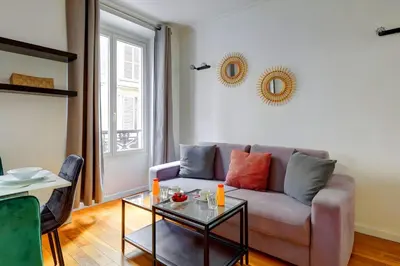 Coin salon dans l'établissement Bluestay 236 - Superbe appartement à Paris