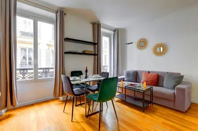 Coin salon dans l'établissement Bluestay 236 - Superbe appartement à Paris