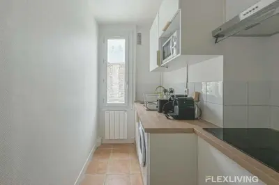 Cuisine ou kitchenette dans l'établissement Flexliving - room - Saint Martin