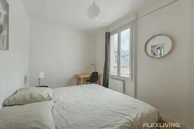 Un ou plusieurs lits dans un hébergement de l'établissement Flexliving - whole flat - Saint Martin