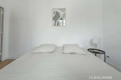 Un ou plusieurs lits dans un hébergement de l'établissement Flexliving - whole flat - Saint Martin