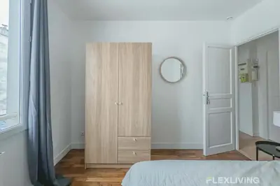 Un ou plusieurs lits dans un hébergement de l'établissement Flexliving - whole flat - Saint Martin