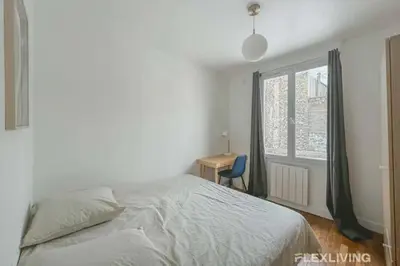 Un ou plusieurs lits dans un hébergement de l'établissement Flexliving - whole flat - Saint Martin
