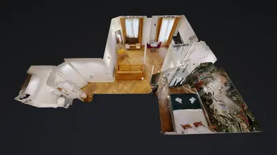 Plan de l'établissement Bluestay 114 : Superbe appartement à Bastille