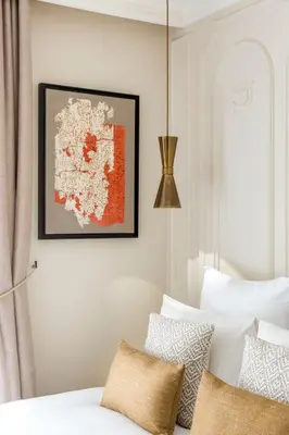 Un ou plusieurs lits dans un hébergement de l'établissement Merveil - Luxury Suite - Marais - Turbigo II