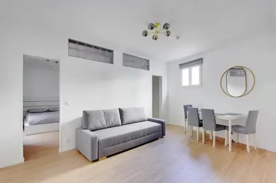 Coin salon dans l'établissement Flex Living - whole house - Claude Bernard