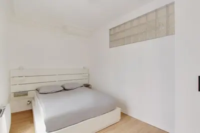 Un ou plusieurs lits dans un hébergement de l'établissement Flex Living - whole house - Claude Bernard