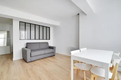 Coin salon dans l'établissement Flexliving - Studio - Saint Antoine