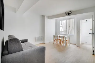 Coin salon dans l'établissement Flexliving - Studio - Saint Antoine