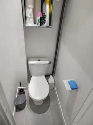 Salle de bains dans l'établissement Studio à deux pas du métro