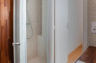 Salle de bains dans l'établissement Loft Petion Dog friendly