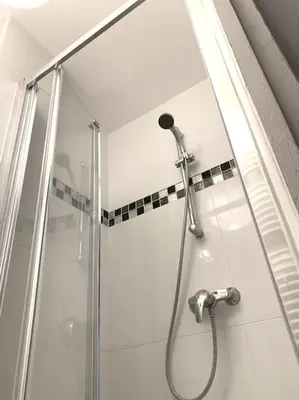 Salle de bains dans l'établissement Appartement Haussmanien au coeur du village Montmartre !