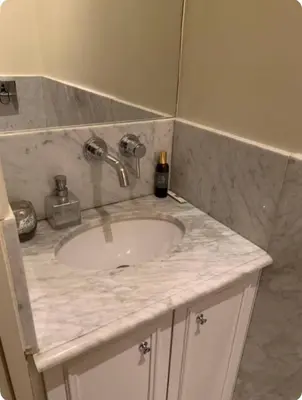 Salle de bains dans l'établissement Studio Paris 7e Tour Eiffel