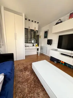 Télévision ou salle de divertissement dans l'établissement Cosy 2 Person Studio - Near Eiffel Tower