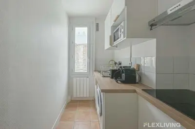 Cuisine ou kitchenette dans l'établissement Flexliving - room - Saint Martin