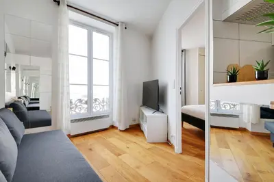 Coin salon dans l'établissement GuestReady - Neat stay near the wall of Love