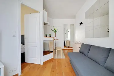 Coin salon dans l'établissement GuestReady - Neat stay near the wall of Love