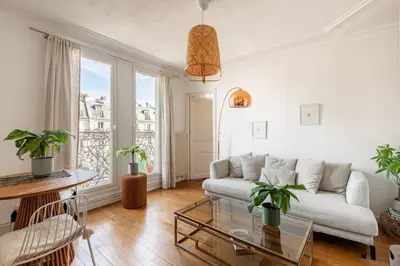 Coin salon dans l'établissement Le voltaire
