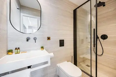 Salle de bains dans l'établissement 1bedroom Sacrée cœur Place du Tertre Montmartre