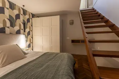Un ou plusieurs lits dans un hébergement de l'établissement New 1 bedroom - Jardin des Plantes-Gobelins- 5ème
