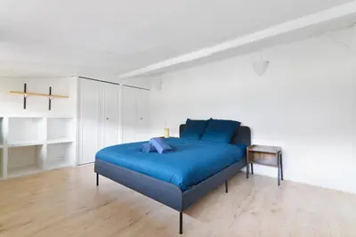 Coin salon dans l'établissement Appartement Quartier Place de la Bastille Free Netflix
