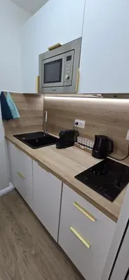 Cuisine ou kitchenette dans l'établissement Studio d'architecte en plein cœur de Paris 7ème arrondissement