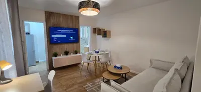 Télévision ou salle de divertissement dans l'établissement Studio d'architecte en plein cœur de Paris 7ème arrondissement
