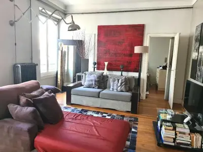 Coin salon dans l'établissement Boutique Saint Germain