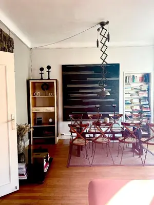 Coin salon dans l'établissement Boutique Saint Germain