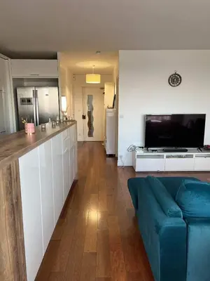 Cuisine ou kitchenette dans l'établissement Big Appartement new courbevoie Defense