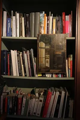 Bibliothèque dans l'appartement