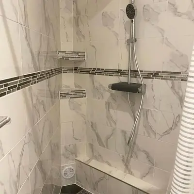Salle de bains dans l'établissement Apartment 85m2 Paris Center Republique 2 BR-4P