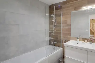 Salle de bains dans l'établissement Sweett - Sentier