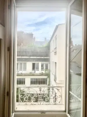 Balcon ou terrasse dans l'établissement Studio Denfert Rochereau 14e