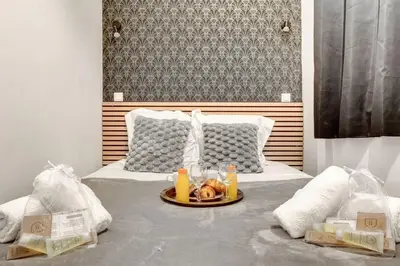 Coin salon dans l'établissement Bluestay 17 - Superbe Appartement au Cœur de Paris